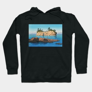 Engetsu Island in Shirahama by Kawase Hasui Hoodie